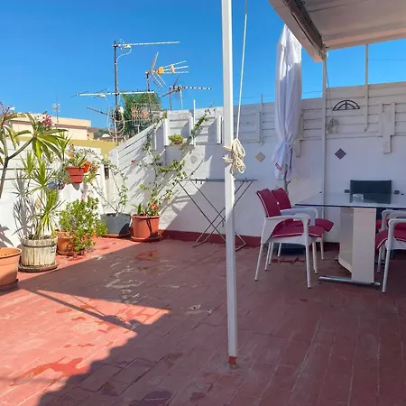 Centrico Atico 100m2 Patio Apartamento *